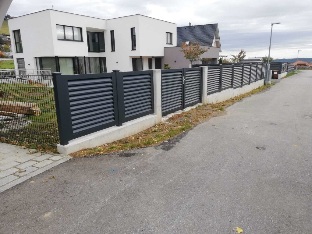 Zaunsysteme Aus Aluminium Christian Häfele