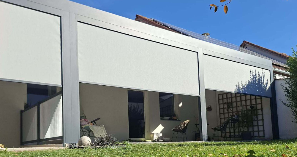 CH Lamellenüberdachung